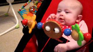 Baby Bjorn Babysitter Wooden toy....Baby Ava Sounds