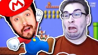 DESTRUINDO AS FASES DO EDU! - Como Não Jogar Mario Maker
