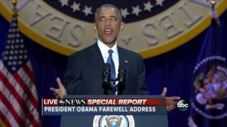 FULL: President Barack Obama's Farewell Address (Jan. 10, 2017)