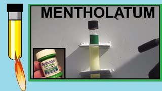 TTTT- MENTHOLATUM -  Test Tube TORCHER Tests