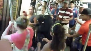 Así fue el robo masivo en el Metro de Caracas en Semana Santa