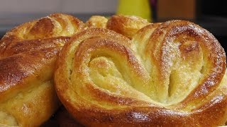 Плюшки с сахаром видео рецепт