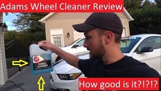 Adams Wheel Cleaner Review!