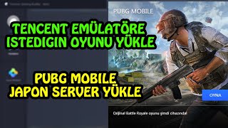 PUBG MOBİLE HİLE GİBİ AYAR TENCENT EMÜLATÖR JAPON SERVER KURULUM