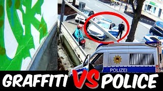GRAFFITI Rooftop Bombing Vs. POLICE - Daytime Action - SUCUK 2018