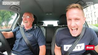 Open Goal: On The Road - Si Ferry meets.... Chick Young #DriveSmart