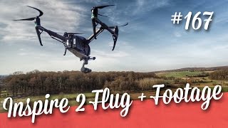 Dji Inspire 2 - Flug+Footage // Teil 2/2  // deutsch // in 4K // #167