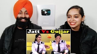 Indian Reaction on JUTT VS GUJJAR | University of Lahore ft. PunjabiReel TV