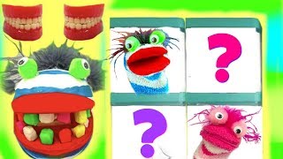 Fizzy Needs Play Doh Teeth to Make Teen Titans Surprise Boxes