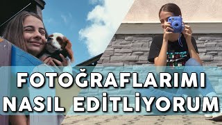 FOTOĞRAFLARIMI NASIL EDİTLİYORUM | Instagram, YouTube Kapak Fotoğrafı Düzenleme