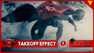 Superman Flight Takeoff Effect Hitfilm Express Tutorial | Red's Fx
