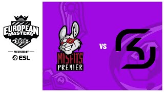 MSF vs SK - GRANDE FINALE - EU MASTERS - BO5