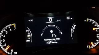 Jeep Grand Cherokee wk2 2016 3.0 Pentastar бензин, прогрев