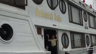 Fahrt zur Dschunke Oriental Sails Hạ Long Thành phố Quảng Ninh Vietnam Ha Long Bucht Halong