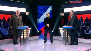 Выборы 2012. Дебаты. В.Жириновский - Довлицо В.Путина 01.03.12
