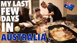在澳洲的最後一週去朋友家下廚壽喜燒?｜打保齡球?｜MY LAST FEW DAYS IN AU??