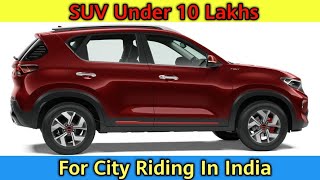 Top 7 Best SUVs Under 10 Lakhs in India 2020