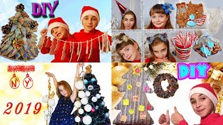 Як Прикрасити Кімнату на Новий Рік 2019 DIY Новорічні Прикраси своїми руками