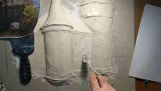 БАРЕЛЬЕФ изображаем замок ? Bas-relief castle