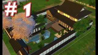 The Sims 4 Building Japanese Family house Speed build