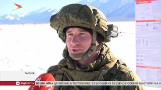 На полигоне в Тарском стартовали военные учения