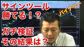 【バイナリーオプション】無裁量で勝てるサインツールなんてあるのか？実際に取引きをした結果を大公開！