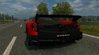 [ETS 2 Mod] Pagani Huayra BC v2.1 | Euro Truck Simulator 2 (1.31)