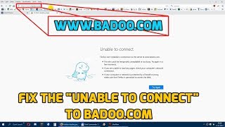 Fix cannot connect to Badoo com