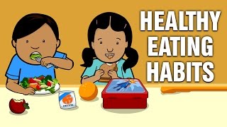 Healthy Eating Habits For Kids In English | Educational Videos For Kids