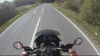 дал джазу на Honda XRV750 Africa Twin