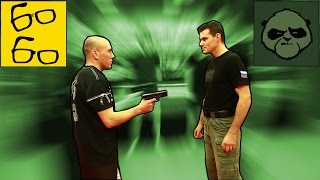 Защита от угроз пистолетом с Егором Чудиновским. Субботняя практика с "Боевыми ботаниками" - 2 серия