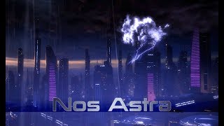 Mass Effect 2 - Nos Astra Cityscape [Thunderstorm] (1 Hour of Ambience)