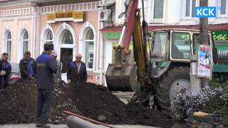 Ремонт на сетях скоро ли Ленина зароют