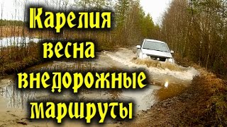 Карелия весной. Природа и бездорожье на Сузуки Гранд Витара