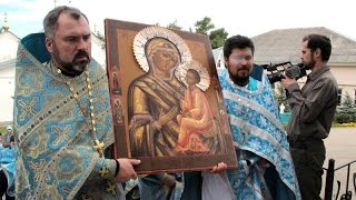 Празднование Тихвинской иконе Божией Матери в Спасо-Преображенском монастыре