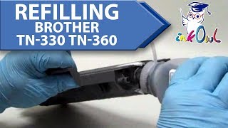 How to Refill a Brother TN-330 or TN-360 Cartridge
