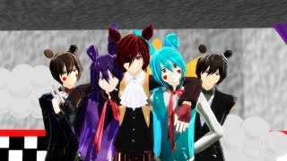[MMD] FNAF Sexy Love (Toy Freddy, Toy Bonnie, Foxy, Bonnie & Freddy)