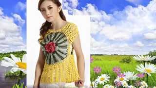 Нестандартные модели крючком для лета Вяжем с Людмилой Тен #ЛюдмилаТен