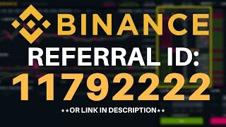 Binance Referral ID | Binance Referral ID Code: "11792222"