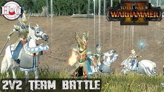 2v2 Team Battle - Total War Warhammer 2 - Online Battle 235
