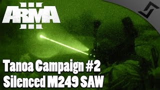 Silenced M249 SAW - ARMA 3 Apex DLC - Tanoa Campaign #2