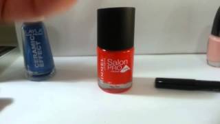 Matita occhi Sephora, smalti Rimmel, Pupa, Layla