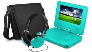 The Ematic EPD707 Portable DVD Player Unboxing And Quick Look