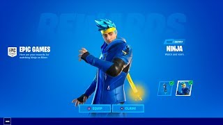 CLAIM THE FREE SKIN IN FORTNITE! (NINJA)