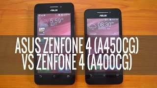 ASUS Zenfone 4 (A450CG) vs ASUS Zenfone 4 (A400CG)- Detailed Comparison