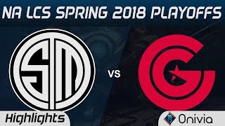 TSM vs CG Highlights Game 4 NA LCS Spring Playoffs 2018 Team Solo Mid vs Clutch Gaming by Onivia