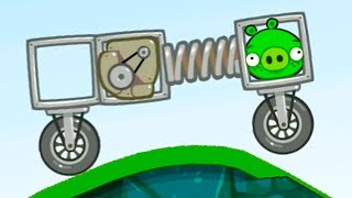 Bad Piggies #4 Плохие свинки мультик игра про машинки с мультяшными героями #МАШИНКИКИДА