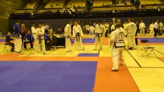 Scottish Goodwill championships 2nd and 3rd dan patterns first round.
