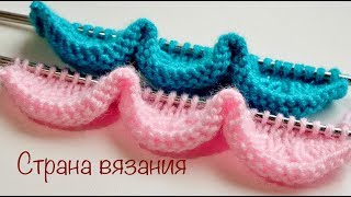 Вязальные Советы. Рюши спицами.