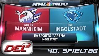 Deutsche Eishockey Liga [DEL] #040 - ERC Ingolstadt - Adler Mannheim ★ Let's Commentary NHL 15